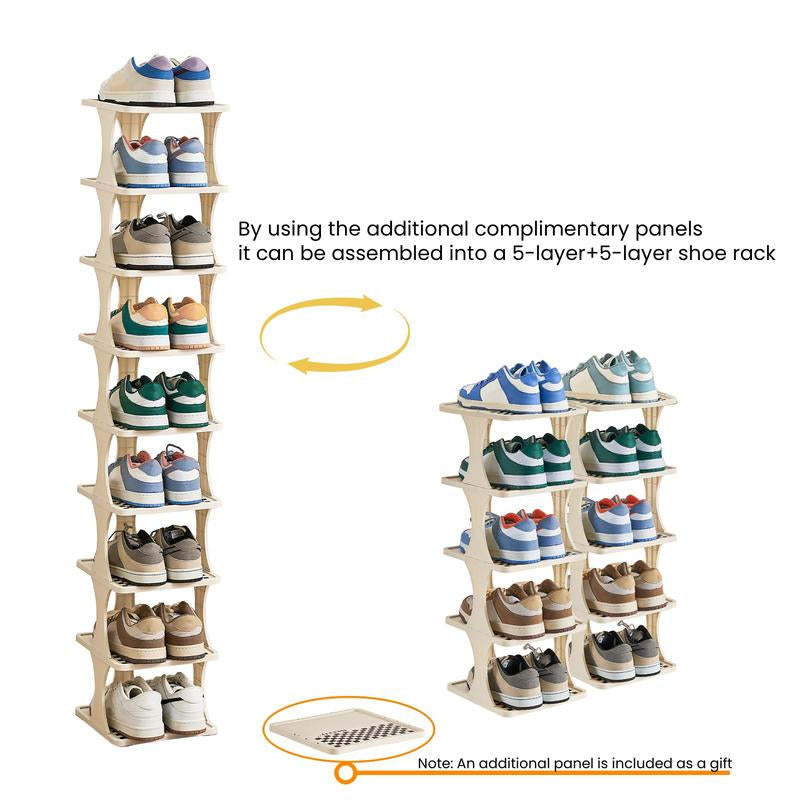UFORU Multi-Layer Vertical Removable Shoe Storage Rack 1 Piece Modern Shoe Rack Shoe Rack Shoe Rack Cabinet Gift Storage Rack Home Storage Rack Home Storage Supplies